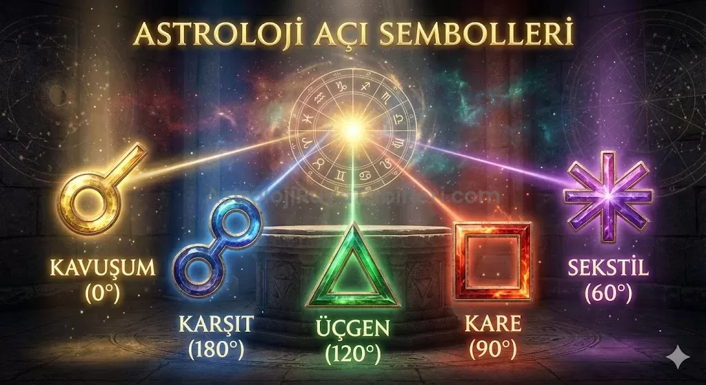 Astroloji Açı Sembolleri Nelerdir?