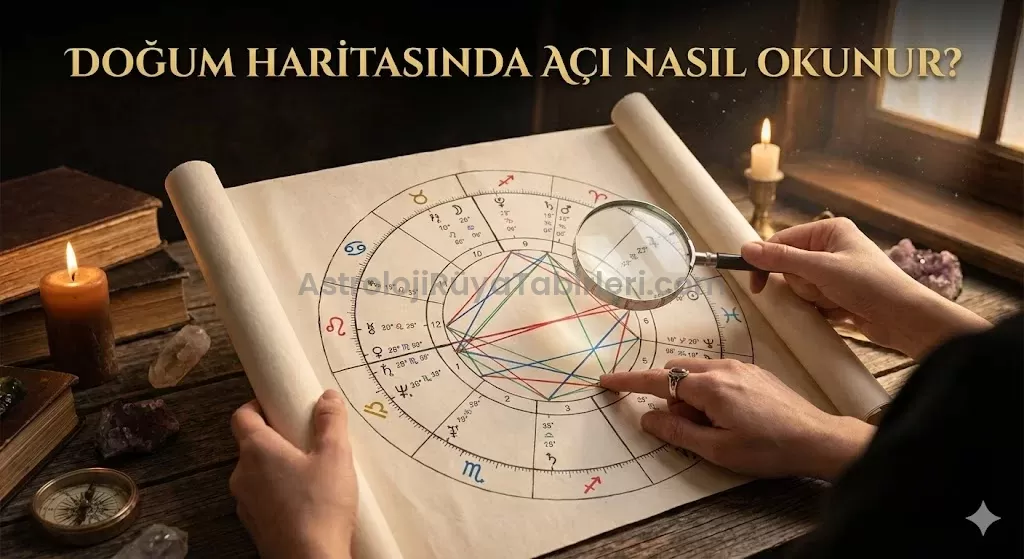 Doğum Haritasında Açı Nasıl Okunur?