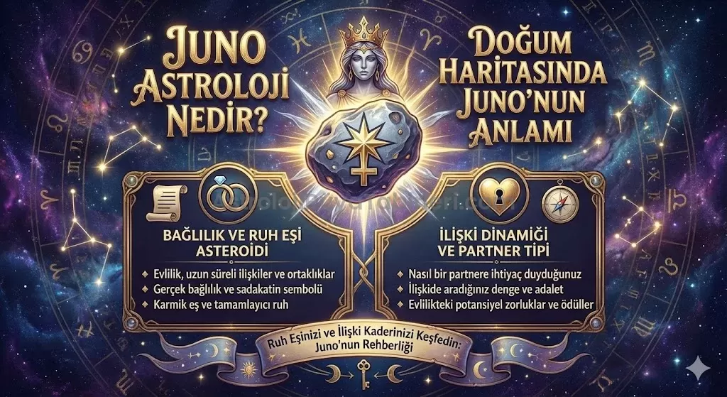 Juno Astroloji Nedir? Doğum Haritasında Juno’nun Anlamı
