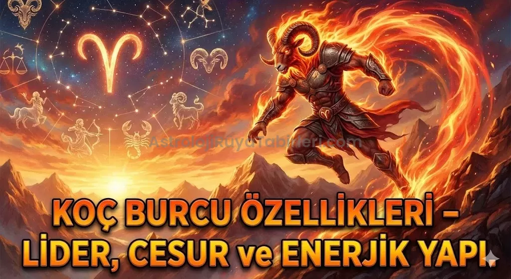 Koç Burcu Özellikleri – Lider, Cesur ve Enerjik Yapı