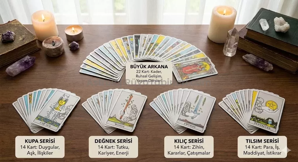 Tarot Kartlarının Yapısı